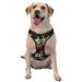 Junzan Multicolored Butterflies Pattern Dog Harness - Lightweight Soft Adjustable Small Harness And Leash Set-Medium