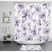 Watercolor Floral Shower Curtain - Embrace Nature s Beauty in Your Bathroom