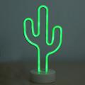 Flamingo Coconut Tree Cactus Decoration Light Night Light New Year's Xmas Decoration AA Batteries Powered USB 1pc