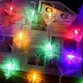 LED Photo Clip String Lights Star Heart Butterfly for Weddings Holidays Party Christmas Bedroom Decroation 6M 40 LEDs