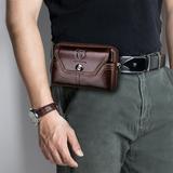 BULLCAPTAIN Waist Pack Pouch Waist Fanny Men Leather Belt Waist Fanny Pouch Belt Pouch Fanny Pouch With Pouch With Belt Mewmewcat With Belt Loop Dsfen Loop Waist Pouch Shubiao