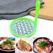 Bean Jelly Scraper Macroporous Stainless Steel Household Jelly Scratch Knife Tool Jelly Bean Cold Noodle