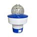 DG00 Swimming Pool Float With Solar Ball Light Floating Distributor Easy To Open Swimming Pool Bromine Holder