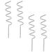 Spiral Plant Support Stem Pile Garden Flower Rod 6.4*40cm 4pcs Sticks Cages Climbing Frame Wrought Iron