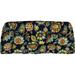 RSH DÃ©cor Indoor Outdoor Wicker Tufted Loveseat Settee Cushion ~ Daelyn Navy Floral (44 x 22 )