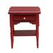 Miniature Wood Bedside Table Mini Night Table Model Doll House Furnishing