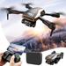 YOLOKE Wind-Resistant FPV Drone for Adults with 1080P Camera Headless Mode Gesture Control and Quadcopter Features - Ideal RC Drone for Beginners(Black)