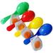 4 Pcs Spoon Egg Toy Tea Party Favors Small Toys for Eggs Plastic Spoons Kids Playset Outdoor Balance Game Child