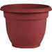 Ariana Self Watering Planter: 16 - Burnt Red - Durable Resin Pot For Indoor And Outdoor Use Self Watering Disk Included Gardening 6 Gallon Capacity