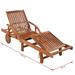 Irfora parcel Chairs Sun Sun Recliner Chairs Patio Chairs Patio Chairs Wood Adjustable Chaise Chusui With Wheels Wood Furniture PoolChaise Chair Poolside Wheels Wood Adjustable W X H) X W X