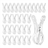 30 Pcs 4.5 Inch Stainless Steel Pool Cover Clips Pool Cover Jumbo Metal Swimming Pool Winter Cover Clips