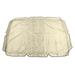 Swing Canopy 600D Silver Coated Oxford Cloth Waterproof Swing Top Cover for Outdoor Beige