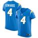 Gus Edwards Men's Nike Powder Blue Los Angeles Chargers Vapor Elite Custom Jersey