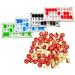 Digital Wooden Chess and 48 Cards Bingo Board Game Set Perfect Interactive Bingo Games for Family