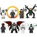 8 Pcs/Set Superhero Venom Mini Figures Toys Building Sets Collectible Venom Characters Action Figures Building Blocks for Adult Kids Fans Super Hero Toys