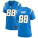 Hayden Hurst Women's Nike Powder Blue Los Angeles Chargers Custom Game Jersey