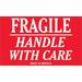 Tape Logic Label Fragile HWC 3x4 SCL502R