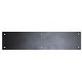 Don-Jo Metal Aluminum Kick Plate Black 8 X 34 3/64-inch Thick