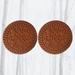 Oahisha Glue Cover Notebook 2Pcs Lovely Biscuitse Shaped Cover Notepad Binding Pocket Notebook Portable Mini Daily Diary for Friends