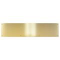 CPG Products-Metal Door Kick Plate-Brass Tone 8 x32 -for 34 Doors-Wood&Metal Mounting-Door Protection-Door Plate-Adds Curb Appeal-Commercial Grade