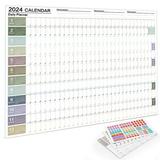 Wall Planner Wall Calendar 2024 Year Planner 2024 Yearly Wall Planner 2024 Planner Wall Chart-B