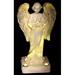 JAYXC HOME Praying Angel Solar Powered Yellow LED Outdoor Decor Garden Light