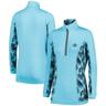 The Open Glenmuir Carina Panelled Midlayer - Aqua Womens