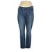 Old Navy Jeggings - High Rise: Blue Bottoms - Women's Size 16 Tall