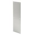 Prime-Line Door Push Plate 4 in. X 16 in. Satin Aluminum (Single Pack)