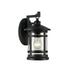 Chloe Lighting Abbington 1-light Textured Black Outdoor Wall Lantern