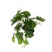 Gratying Artificial Plants Leaf Plant Indoor Outdoor False Wedding Table Home Christmas Landscape Housewarming Gift green with pot