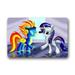 DEYOU My Little Pony Doormat Outdoor Indoor Floor Mats Non-Slip Bathroom Mats Size 23.6x15.7 Inch