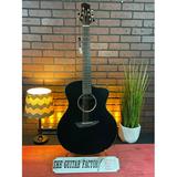 Ibanez Jon Gomm Signature JGM5 Acoustic-Electric Guitar - Black Satin