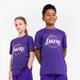 Kids' Basketball T-shirt Ts 900 Nba Lakers - Purple