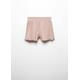 Cotton drawstring waist shorts pink - Kids - 11-12 years - MANGO KIDS