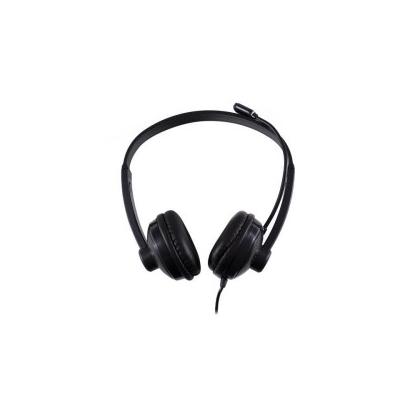 Nilox ACOUSTIC USB HEADPHONE Kopfhörer im Ohr Schwarz, Grau