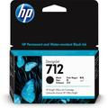 HP 712 Schwarz DesignJet Druckerpatrone, 38 ml