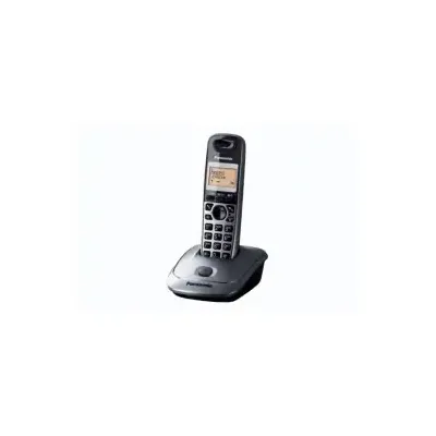 Panasonic KX-TG2511 DECT-Telefon Anrufer-Identifikation Titan
