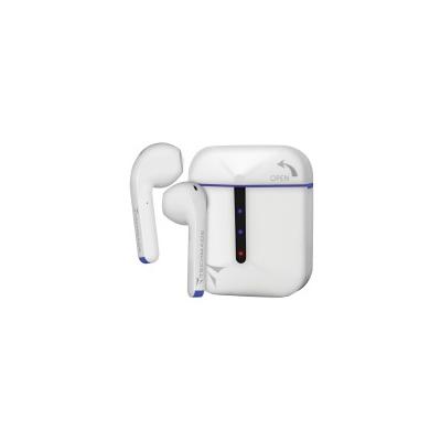 Techmade TM-H21T-BLU Kopfhörer & Headset Kabellos im Ohr Musik Bluetooth Blau, Weiß