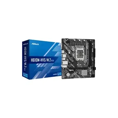 Asrock H610M-HVS/M.2 R2.0 Intel H610 LGA 1700 Micro-ATX
