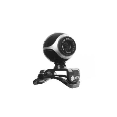 NGS Xpresscam300 Webcam 8 MP 1920 x 1080 Pixel USB 2.0 Schwarz, Silber