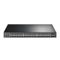 TP-Link JetStream TL-SG3452XP Netzwerk-Switch Managed L2+ Gigabit Ethernet (10/100/1000) Power over (PoE) 1U Schwarz