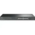 TP-Link JetStream TL-SG2218P Netzwerk-Switch Managed L2/L2+ Gigabit Ethernet (10/100/1000) Power over (PoE) 1U Schwarz