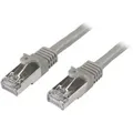 StarTech.com Cat6 geschirmtes (SFTP) Netzwerkkabel 2m - Snagless Gigabit Patchkabel Grau