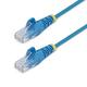 StarTech.com 2.5 m Cat6-Kabel - Schlank Snagless RJ45-Anschlüsse Blau