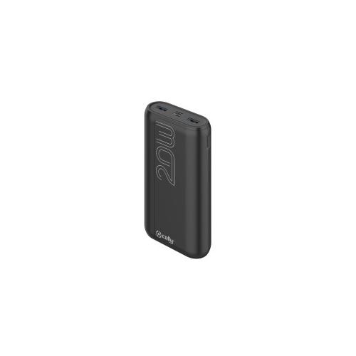 Celly PBPD20000EVOBK Powerbank 20000 mAh Schwarz