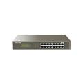 IP-COM Networks G1116P-16-150W Netzwerk-Switch Gigabit Ethernet (10/100/1000) Power over (PoE) Grau