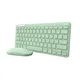 Trust Lyra Tastatur Maus enthalten RF Wireless + Bluetooth QWERTY Italienisch Grün