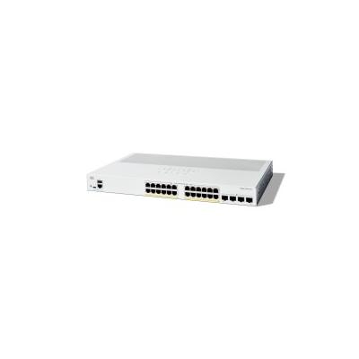 Cisco Catalyst 1200 Managed L2 Gigabit Ethernet (10/100/1000) Power over Ethernet (PoE) 1U Weiß