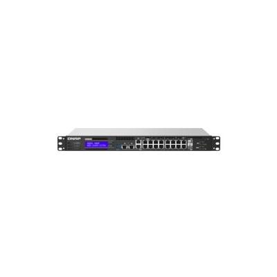 QNAP QGD-1602 Managed L2 Gigabit Ethernet (10/100/1000) 1U Schwarz, Grau